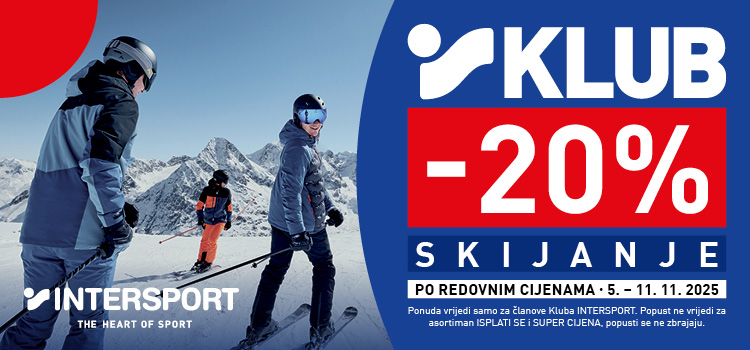 OPREMI SE ZA SKIJANJE UZ 20% POPUSTA!⛷️🏂