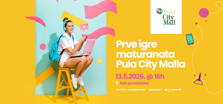 Prve Igre maturanata Pula City Mall-a!