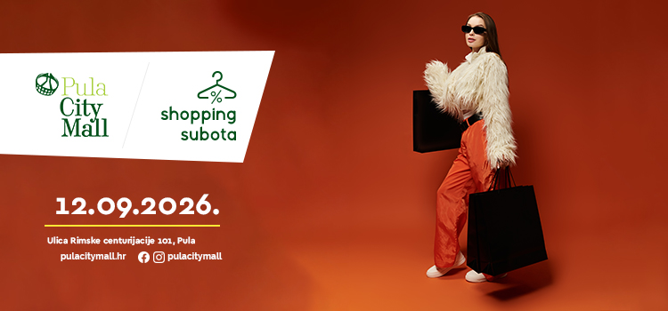 SHOPPING SUBOTA STIŽE! 🛍️