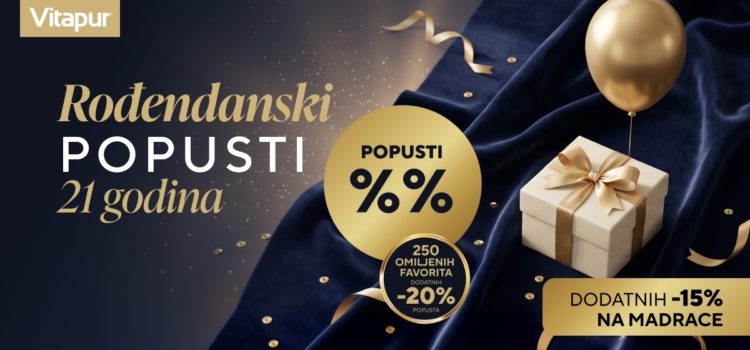 🎉 VEĆ 21 GODINU U VAŠEM DOMU!