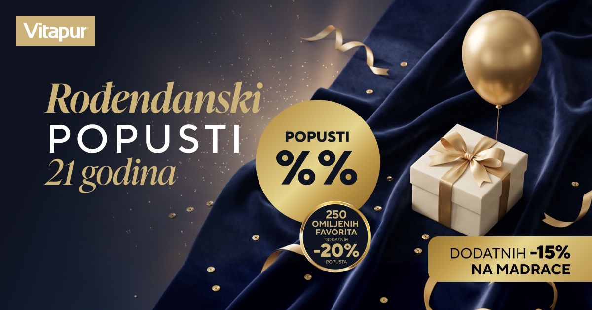 🎉 VEĆ 21 GODINU U VAŠEM DOMU!